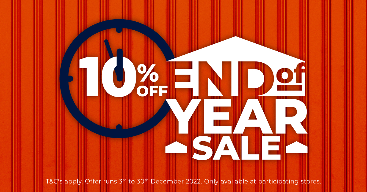 Wide Span Sheds - End Of Year Sale